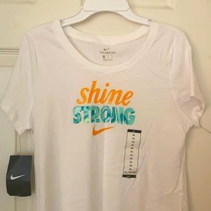NWT Girl’s Nike Shine Strong Tee